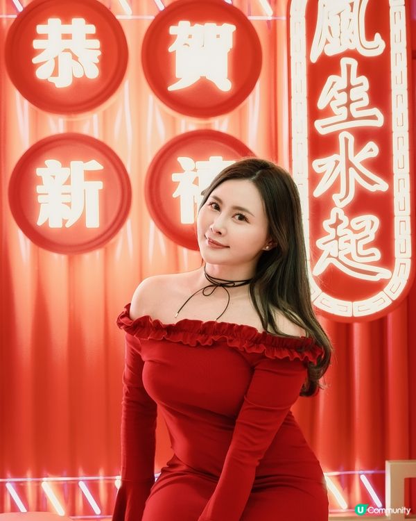 新年必到德福！紅A限定佈置🥳🧧