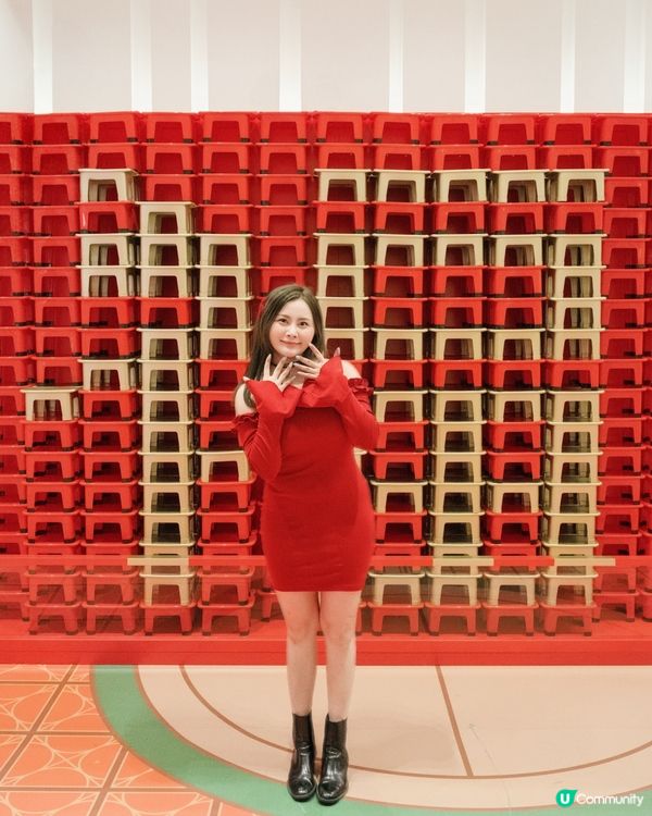 新年必到德福！紅A限定佈置🥳🧧