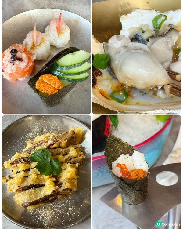 性價比爆燈放題日！食到舔舔脷 🦀🍣🦐