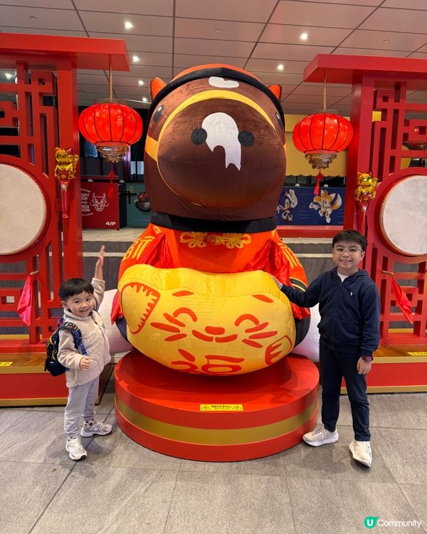 新春小朋友放電好去處🤩！玩足4層！