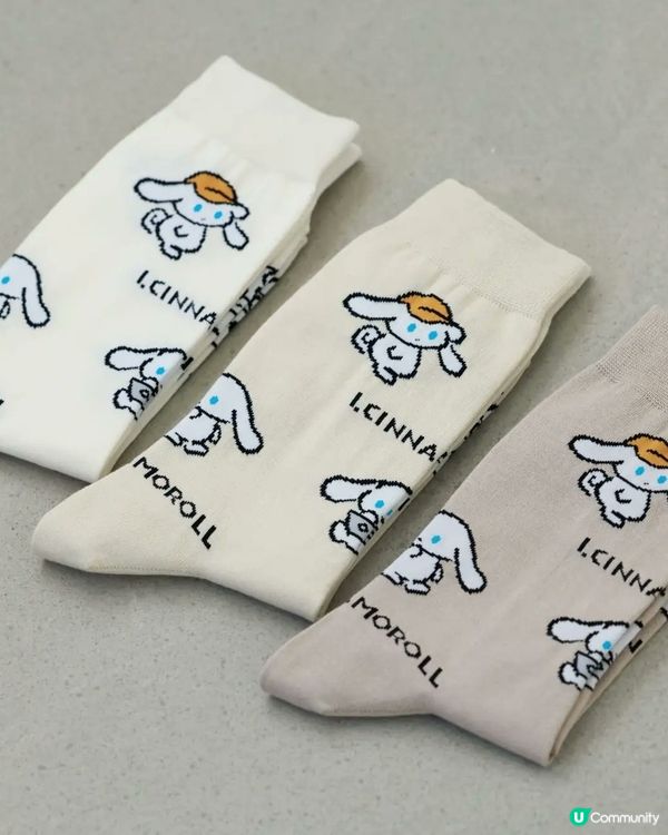 🇯🇵日本限定新發售🩵簡約可愛玉桂狗襪子