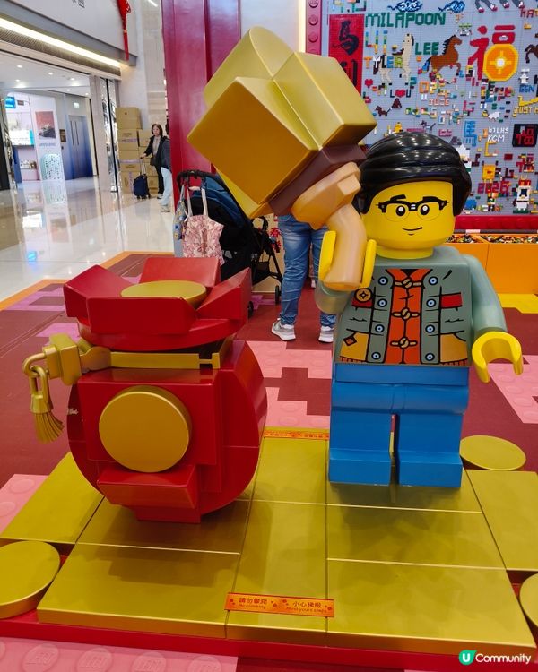 屯市LEGO「新春駿藝樂園」提早感受新氣氛！