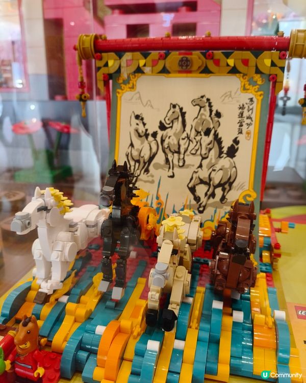 屯市LEGO「新春駿藝樂園」提早感受新氣氛！