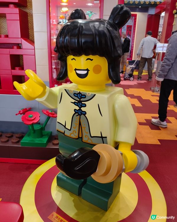 屯市LEGO「新春駿藝樂園」提早感受新氣氛！