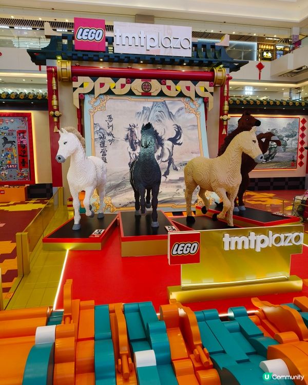 屯市LEGO「新春駿藝樂園」提早感受新氣氛！