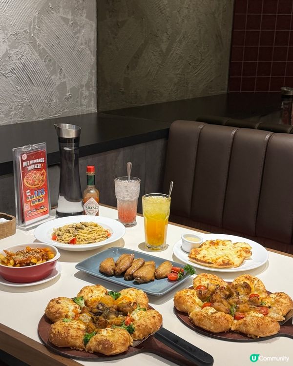 Pizza Hut 限定金沙八芝批系列！