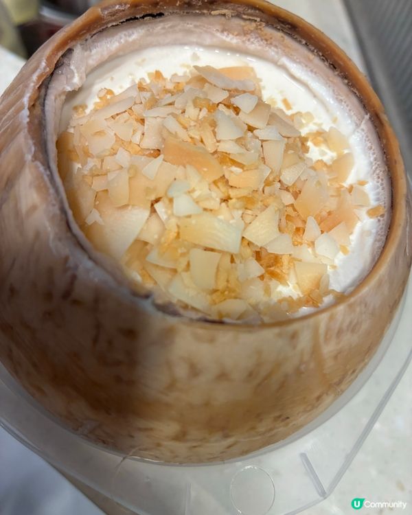 🥥 椰子殼限定！甜到飛起🤤