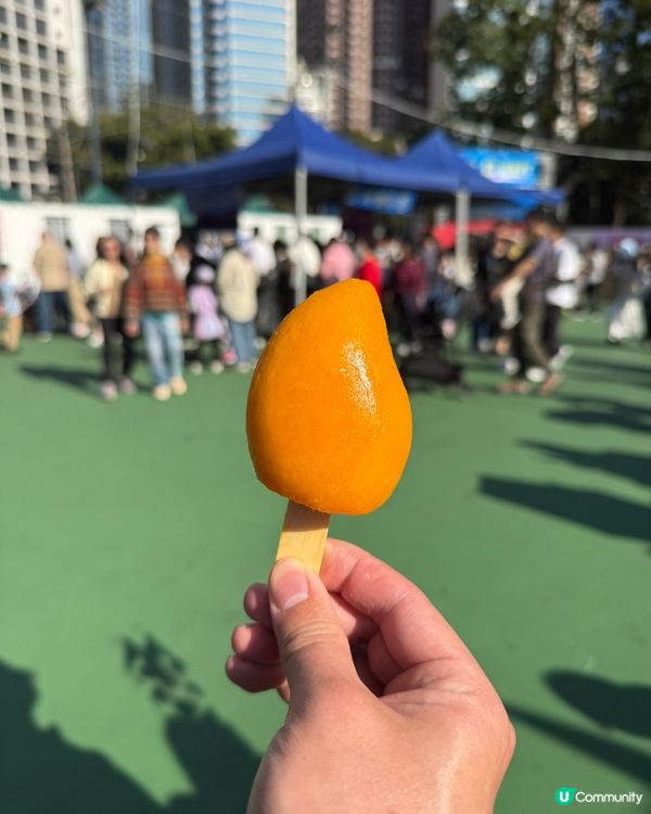 維園熱辣辣🔥💨🌞芒果冰消暑🥭🍦
