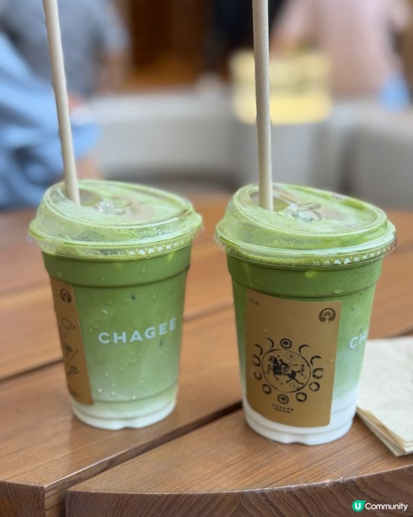 Chagee 抹茶🍵都幾好飲嘅,抹茶味好濃,但係就偏甜囉!建...
