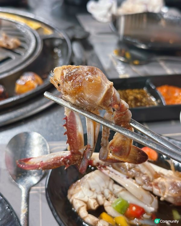[旺角] 正宗韓國人主理 醬油蟹任食燒肉放題🦀