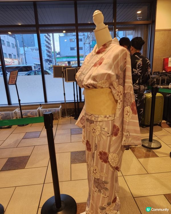 大阪和服夢圓 👘🌸遇上了下雪的大阪