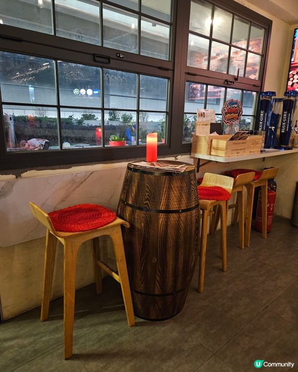 聽聞朗屏西鐵站附近開左間高質西餐廳，同姊妹一於去試下先！店員...