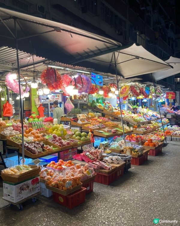 旺角花園街年宵歎氣氛🌶️💰