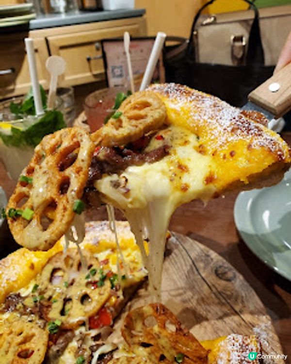 Pizza Maru．驚喜黃金牛小排薄餅配炸雞，絕對要 encore