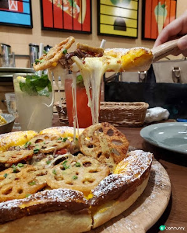 Pizza Maru．驚喜黃金牛小排薄餅配炸雞，絕對要 encore