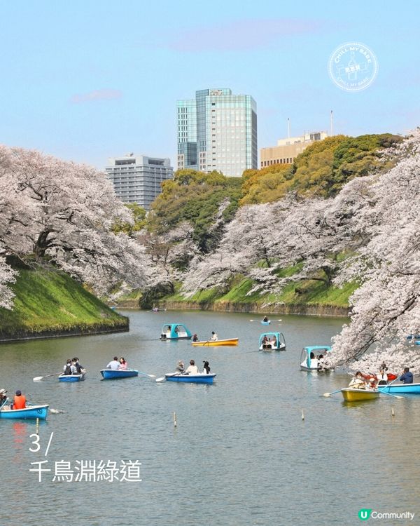 東京賞櫻！🌸2026必去10大點！