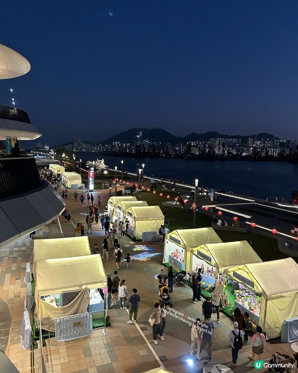 逛年宵。嘆美食。賞海景 💕啟德體育園年宵市集