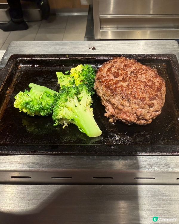 肉肉大米🍚白飯，菜🥗任添🤗，新鮮漢堡扒不停放放送😍
