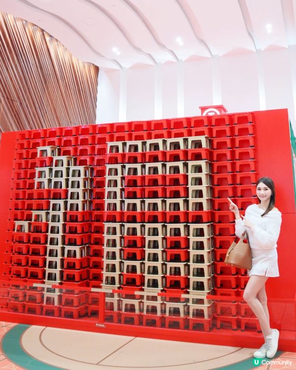 新年嘅德福廣場真係好有氣氛