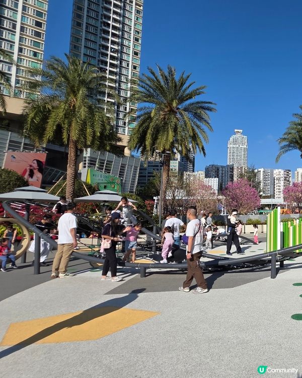 🌸 粉紅奧海城🏃‍♂️ 玩轉五環遊樂園⭕️新公園