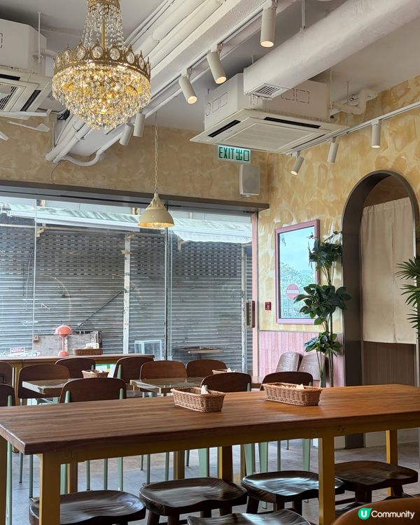 主食甜品都出色的Cafe🍽️有黑芝麻甜品!!