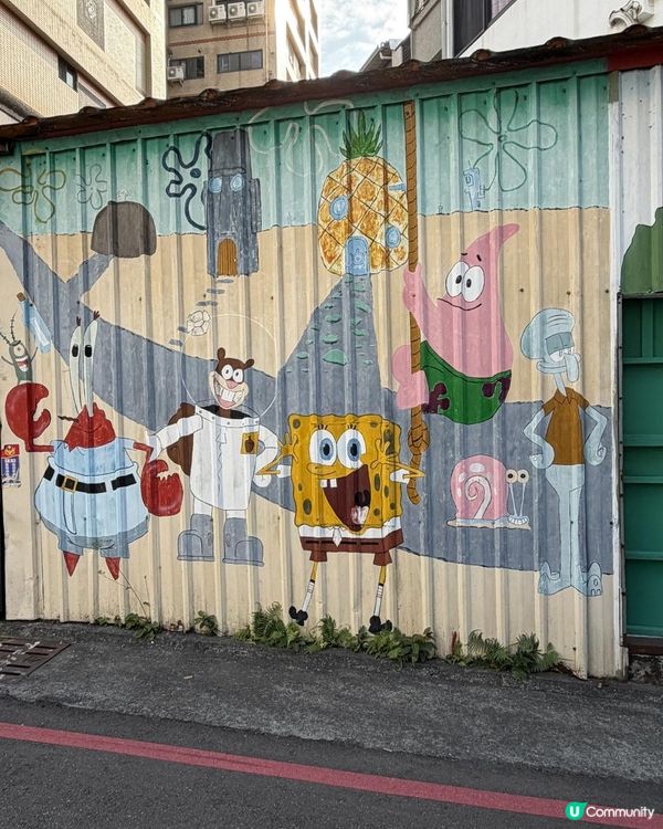 動漫迷天堂！台中彩繪巷🎮✨