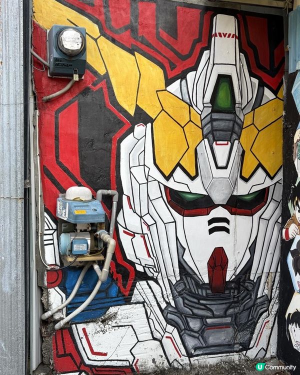 動漫迷天堂！台中彩繪巷🎮✨