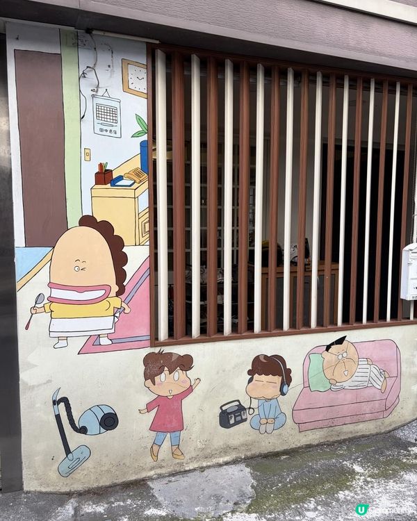 動漫迷天堂！台中彩繪巷🎮✨