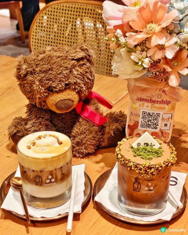 花💐與熊🧸高質🍽️Cafe