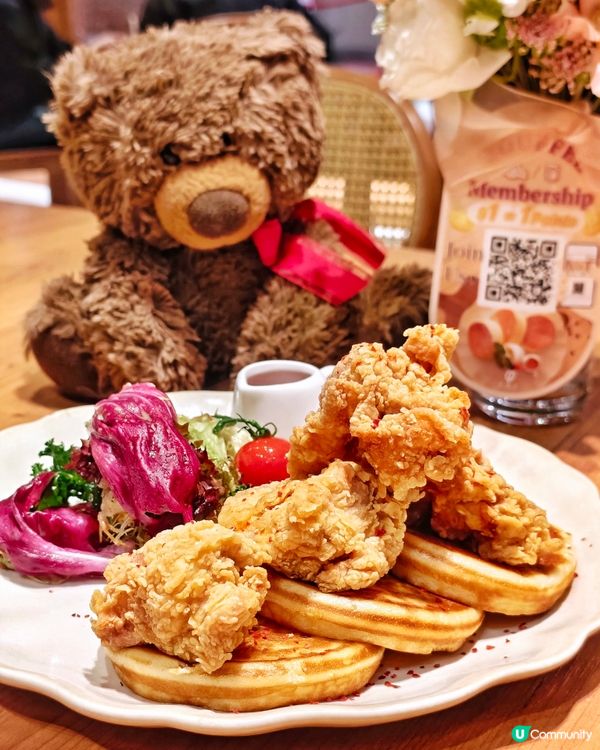 花💐與熊🧸高質🍽️Cafe