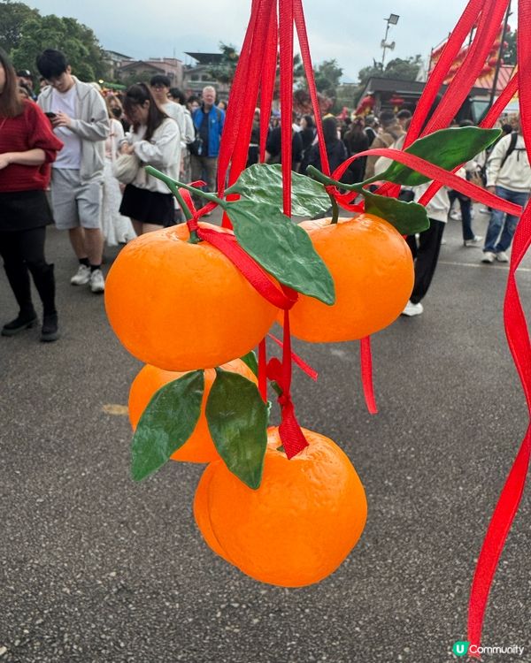 林村許願節🧧🧧🍊🍊🍊