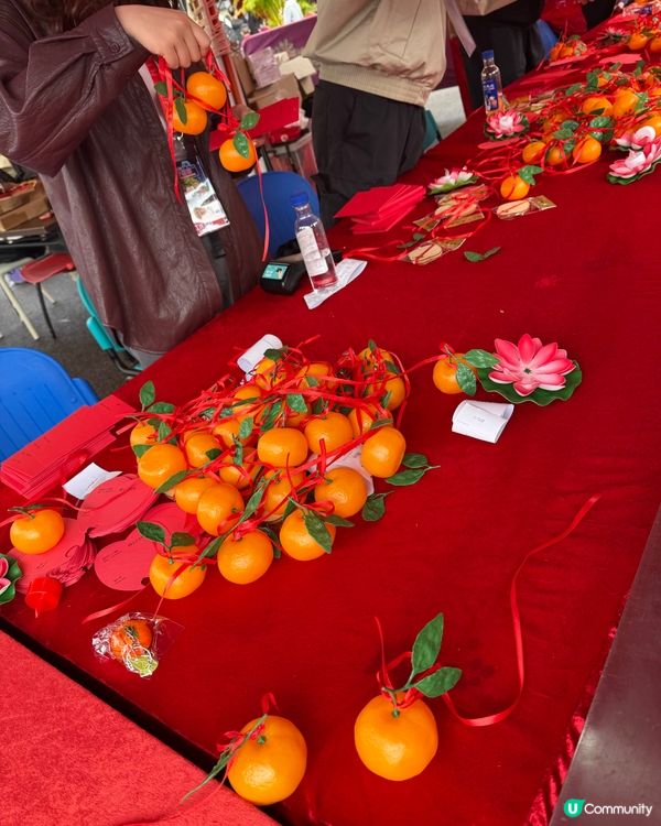 林村許願節🧧🧧🍊🍊🍊