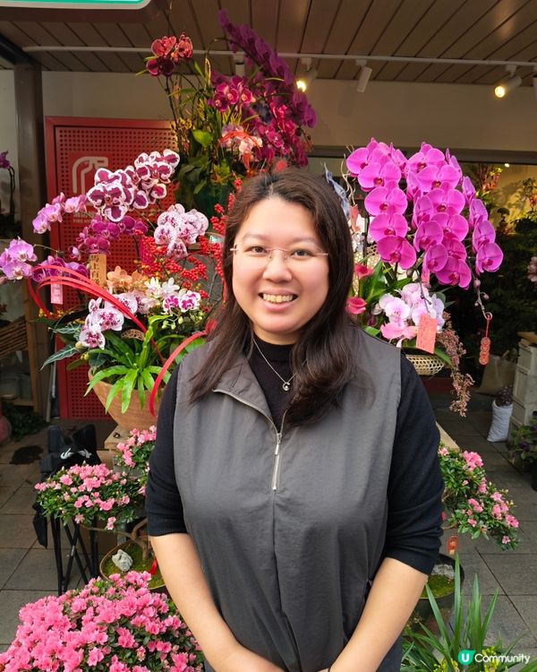 北上深圳荷蘭小鎮行花市，歎藍花賞金魚食打糕