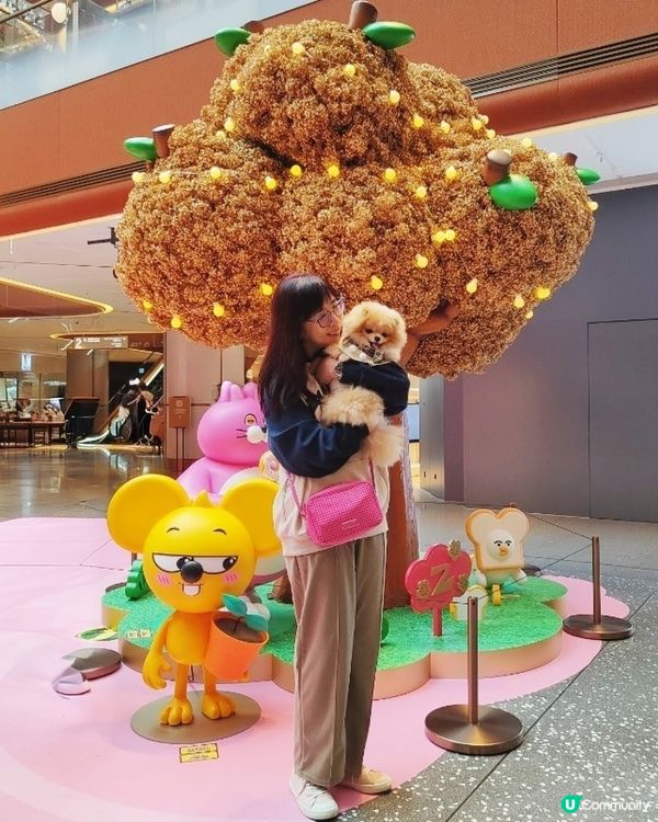 🩷Airside CNY 粉紅士多！打卡好自癒💰🌸🐾