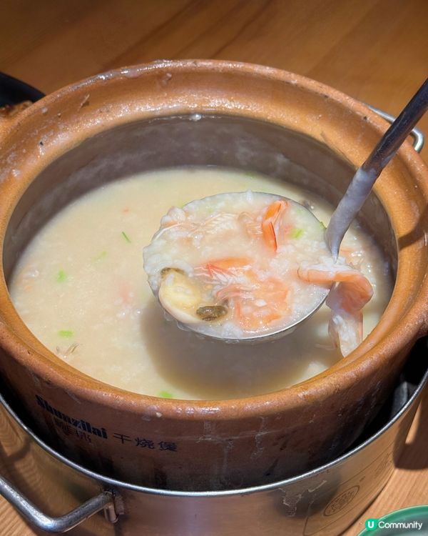 暖笠笠20年老字號，必食潮汕砂鍋粥！🤤