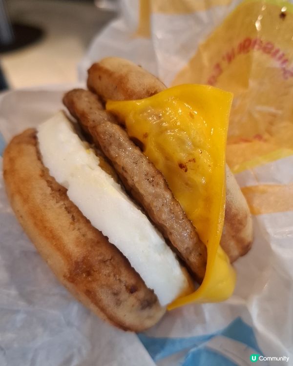 新一年，麥當勞早餐打卡！😋