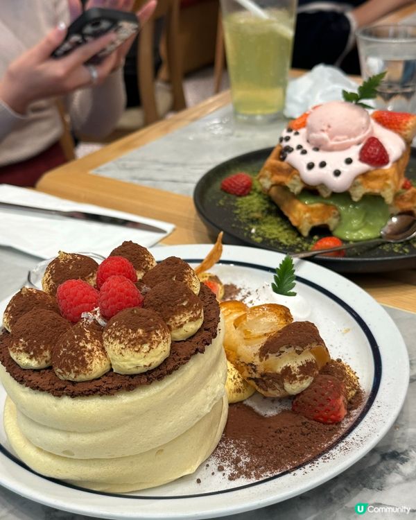 旺角西餐必食The Pantry海膽意粉&提拉米蘇鬆餅‼️