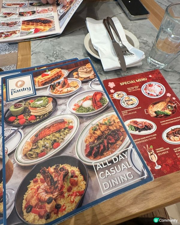 旺角西餐必食The Pantry海膽意粉&提拉米蘇鬆餅‼️