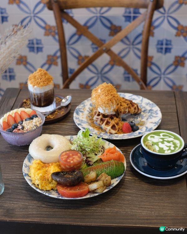 元朗藍白磚歐陸風 café,令人無法抗拒的甜品!