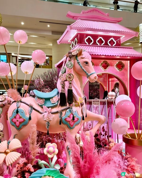 超濃年味🧧太古廣場🇭🇰馬年裝置🐴 美到失語🤩