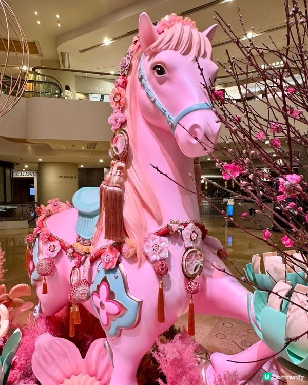 超濃年味🧧太古廣場🇭🇰馬年裝置🐴 美到失語🤩