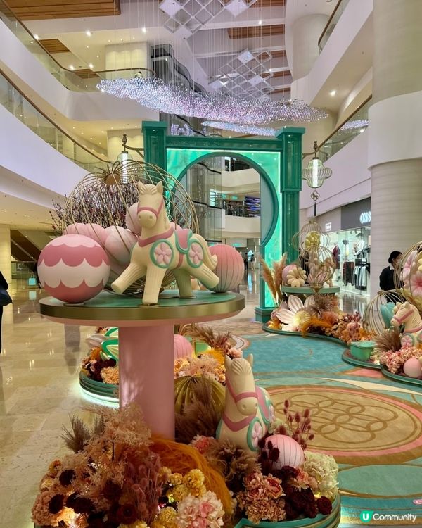 超濃年味🧧太古廣場🇭🇰馬年裝置🐴 美到失語🤩
