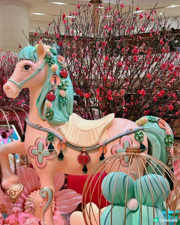 超濃年味🧧太古廣場🇭🇰馬年裝置🐴 美到失語🤩