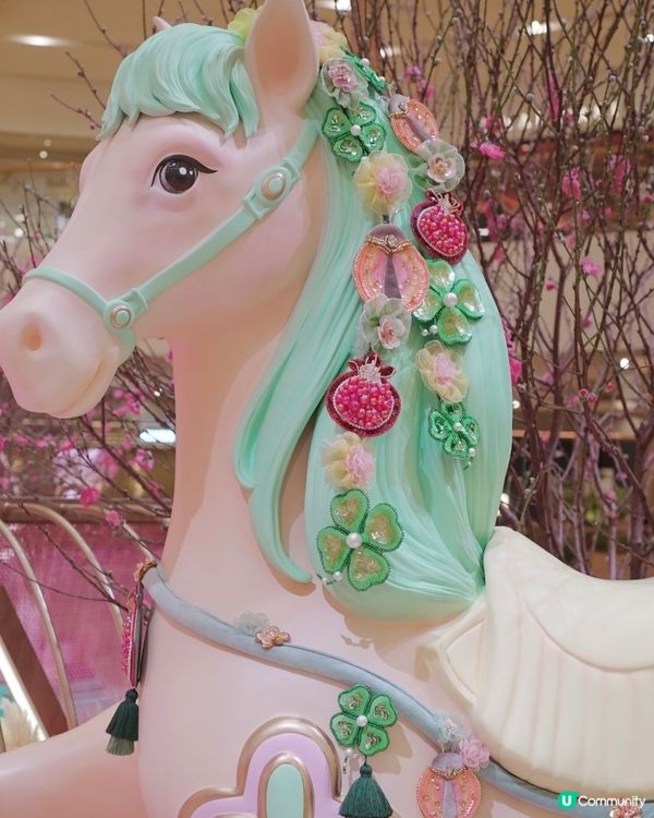 超濃年味🧧太古廣場🇭🇰馬年裝置🐴 美到失語🤩