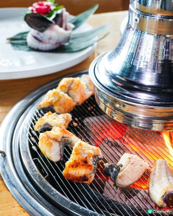 第三次帶媽咪去食「幸福柚子碳火烤肉烤活鰻魚店」