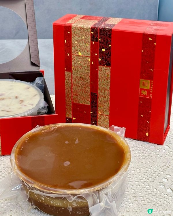 人氣賀年糕點❤️利苑嘅招牌棗皇糕同如意蘿蔔糕