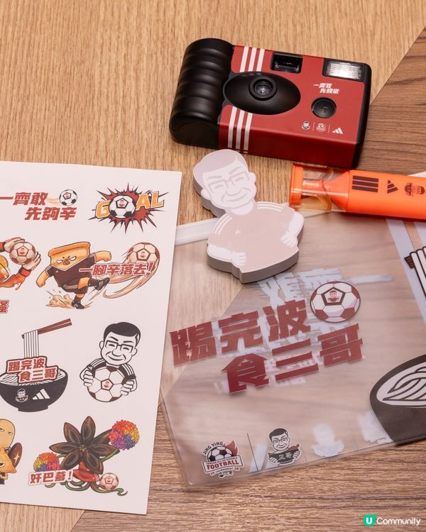 譚仔三哥聯乘adidas推出限量特別版精英菲林相機！                                    