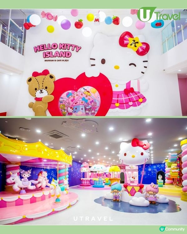 濟洲Hello Kitty Island頂樓隱藏版「角色迷宮」                                    