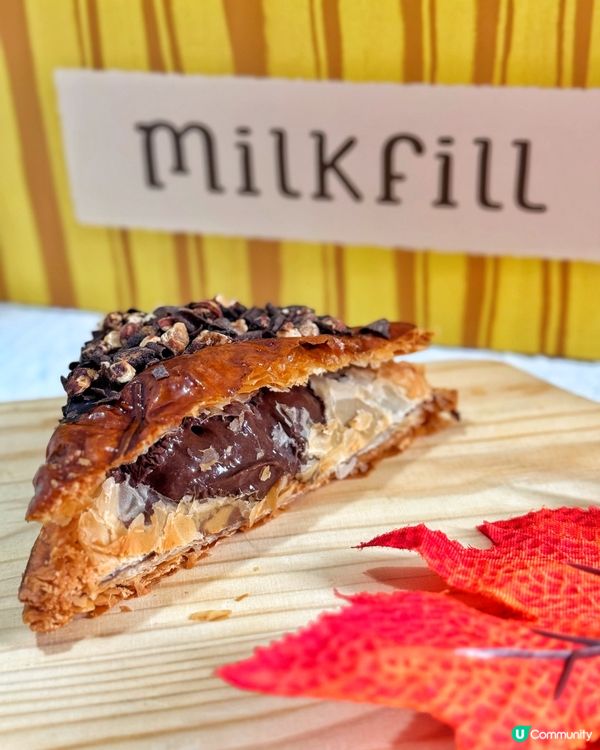 朱古力拿破崙爆餡！🍫😋