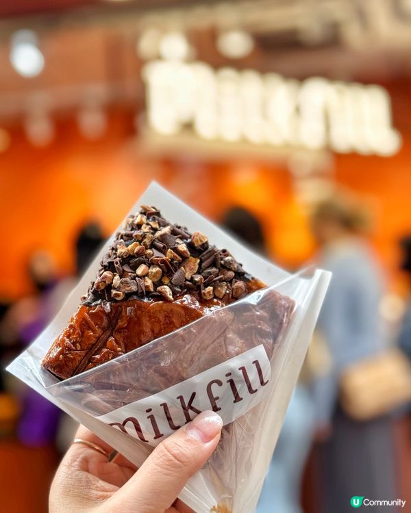 朱古力拿破崙爆餡！🍫😋